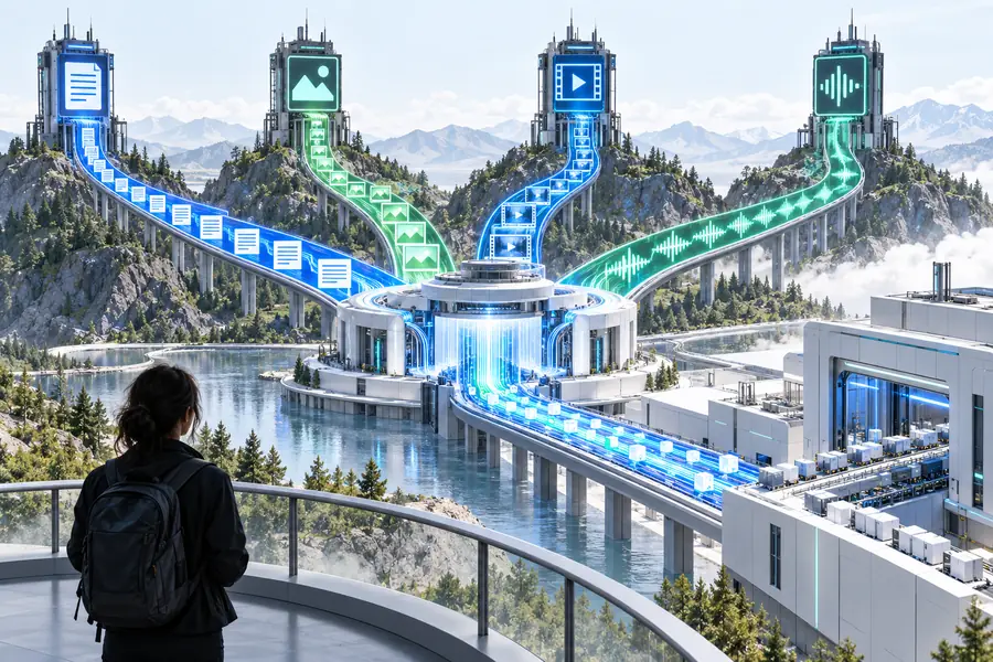 Illustrative Evolink AI view showing a more focused direction